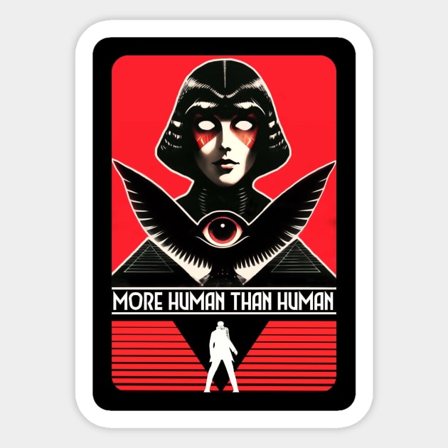 MORE HUMAN THAN HUMAN Sticker by Lost in Time